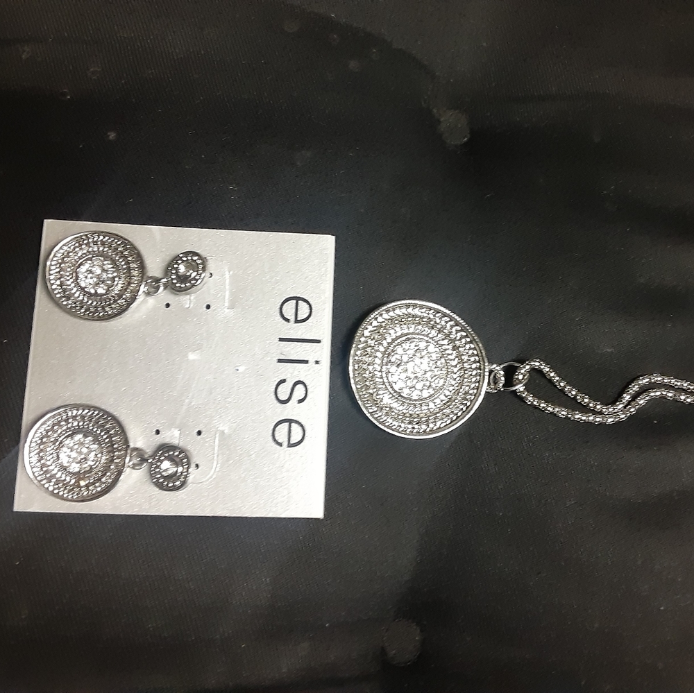Elise necklace & earrings